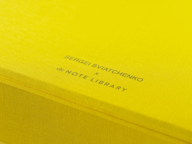 ART Notebook // Sergei Sviatchenko Yellow Box - Special Edition