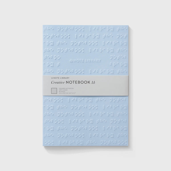 Creative Notebook A4 // Light Blue