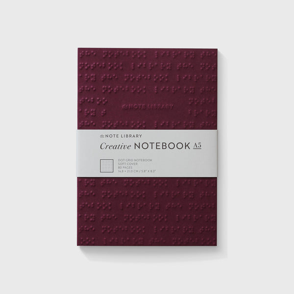Creative Notebook A5 // Aubergine