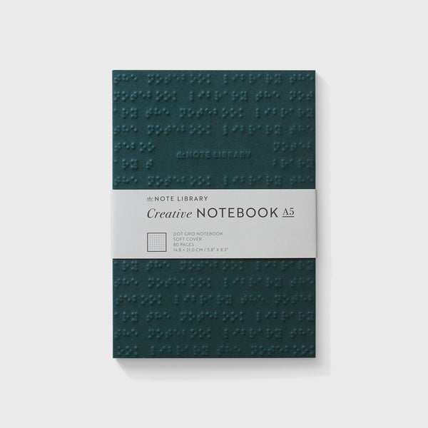 Creative Notebook A5 // Racing Green